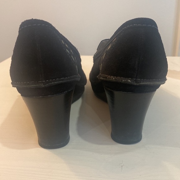 Clarks Artisan Suede Wedges - Picture 4 of 14